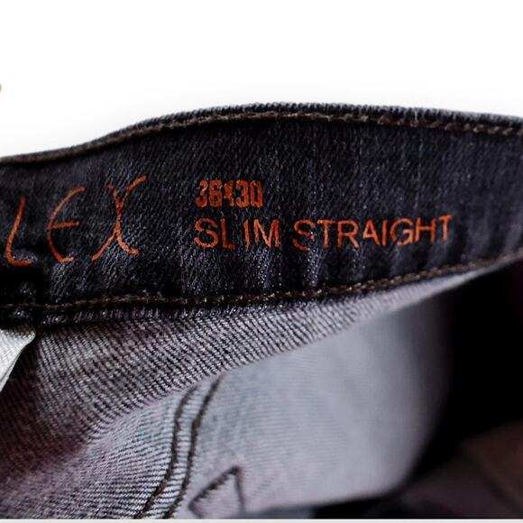 Urban Pipeline Max Flex Meds Slim Straight Gray Denim Jeans 36x30 - Picture 7 of 7